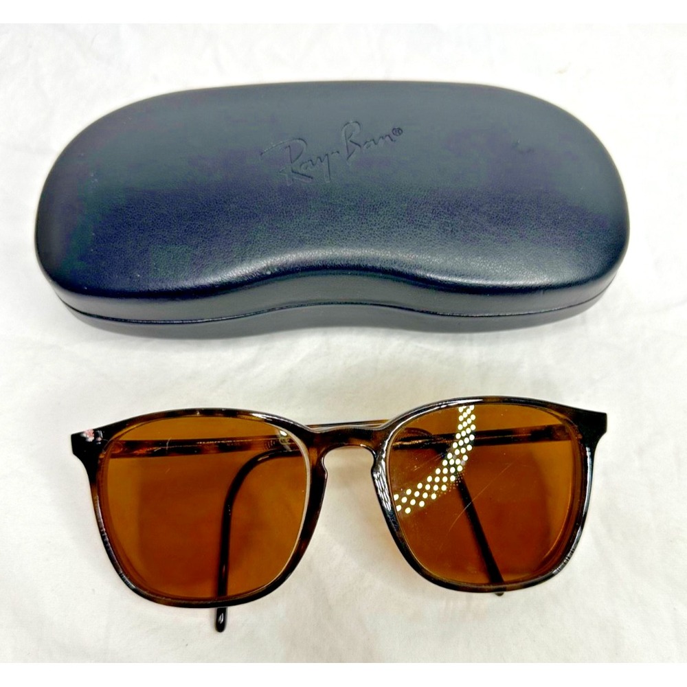 Ray-Ban Sunglasses Tortoise Frames Only RB 4387 710/73 56 18 145 Square Italy
